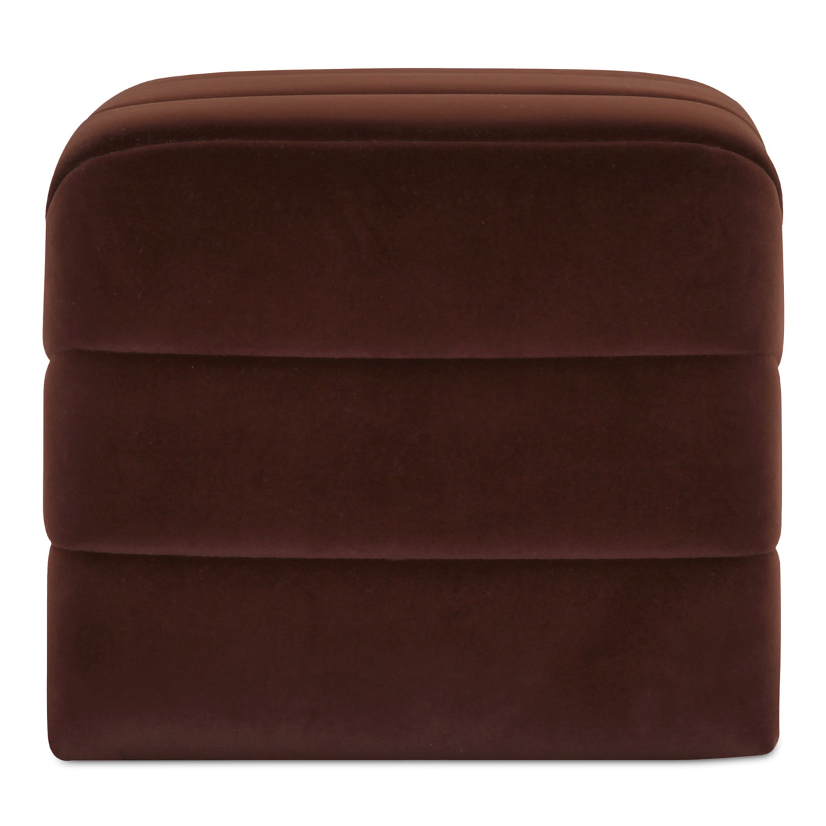 Verity Stool – 23" Channel-Detailed Upholstered Stool (2 Colors) (9)