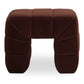 Verity Stool – 23" Channel-Detailed Upholstered Stool (2 Colors) (8)