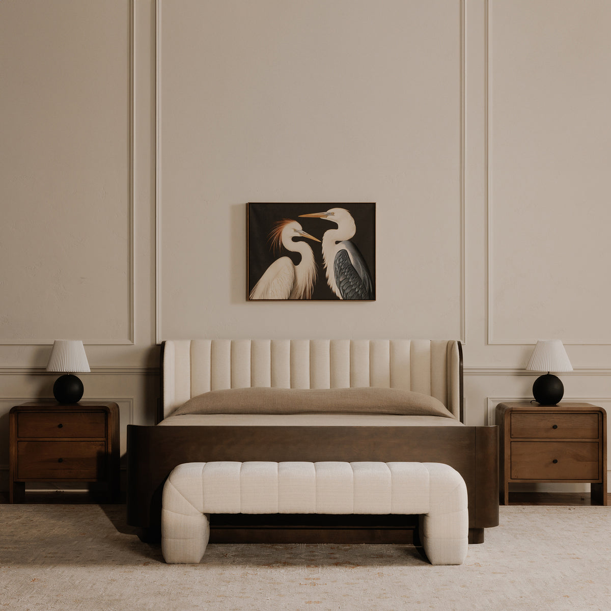 Verity Bench – 60" Channel-Detailed Upholstered Bench (2 Colors) (6)