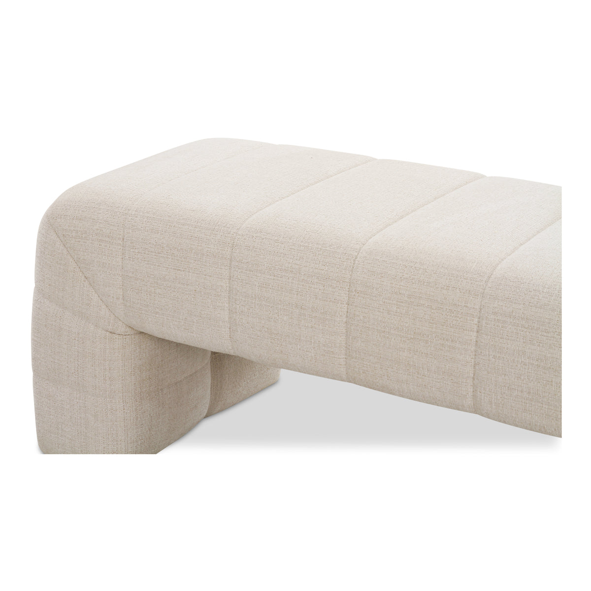 Verity Bench – 60" Channel-Detailed Upholstered Bench (2 Colors) (4)