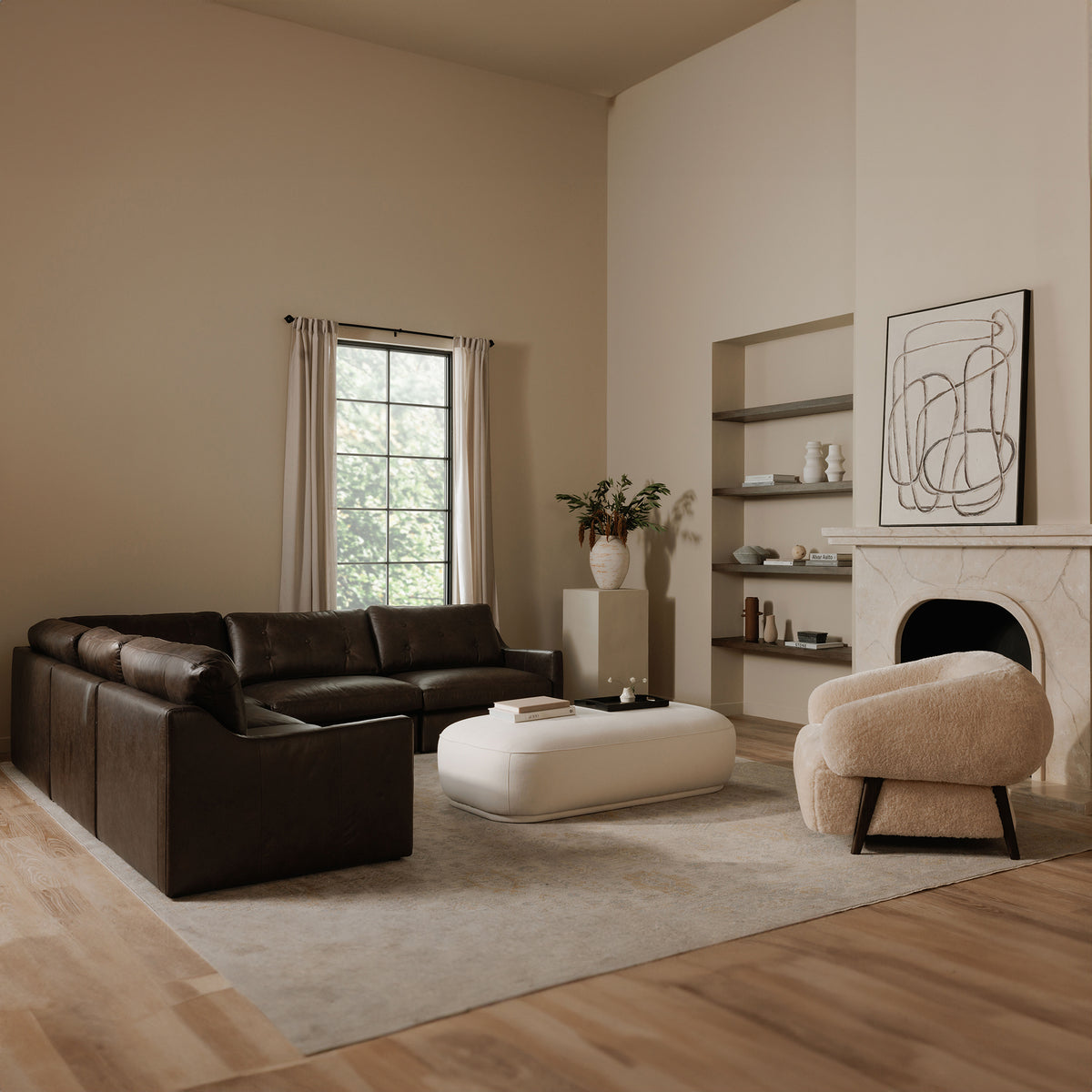 Devlin Lounge Chair – 40.55" Upholstered Lounge Chair (3)