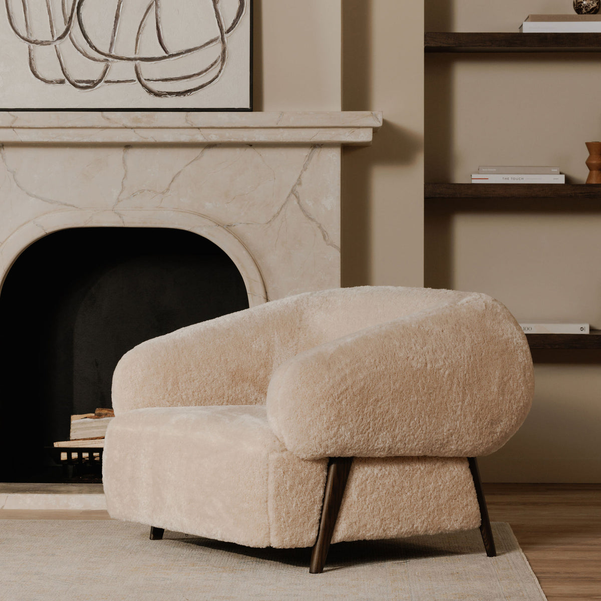 Devlin Lounge Chair – 40.55" Upholstered Lounge Chair (2)
