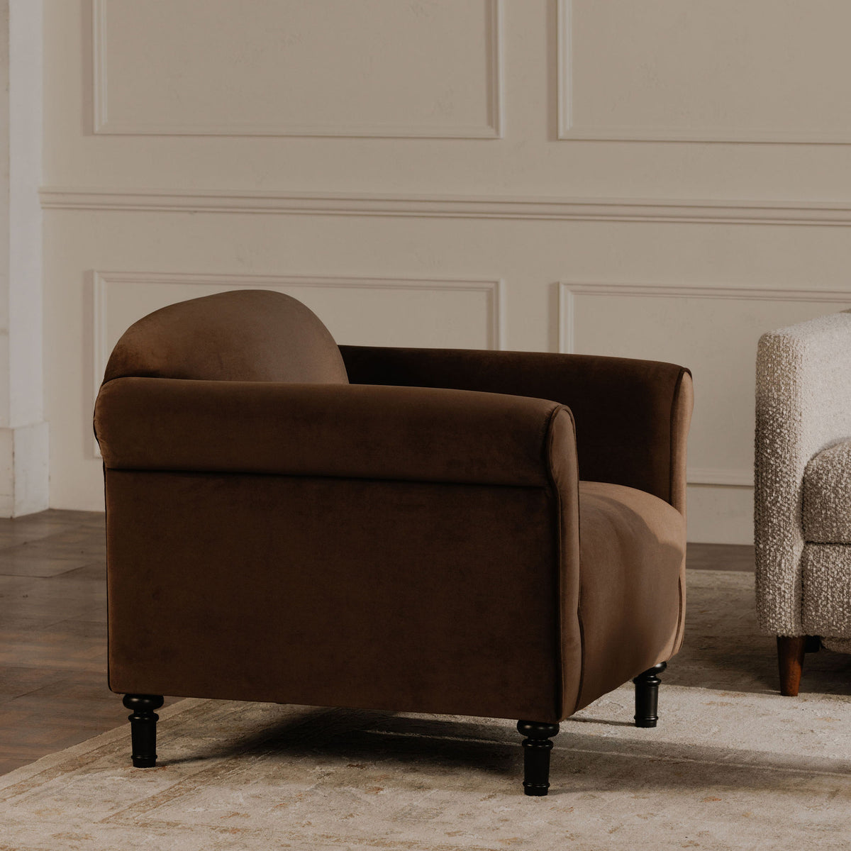 Harmony Accent Chair – 38" Upholstered Accent Chair (2 Colors) (3)