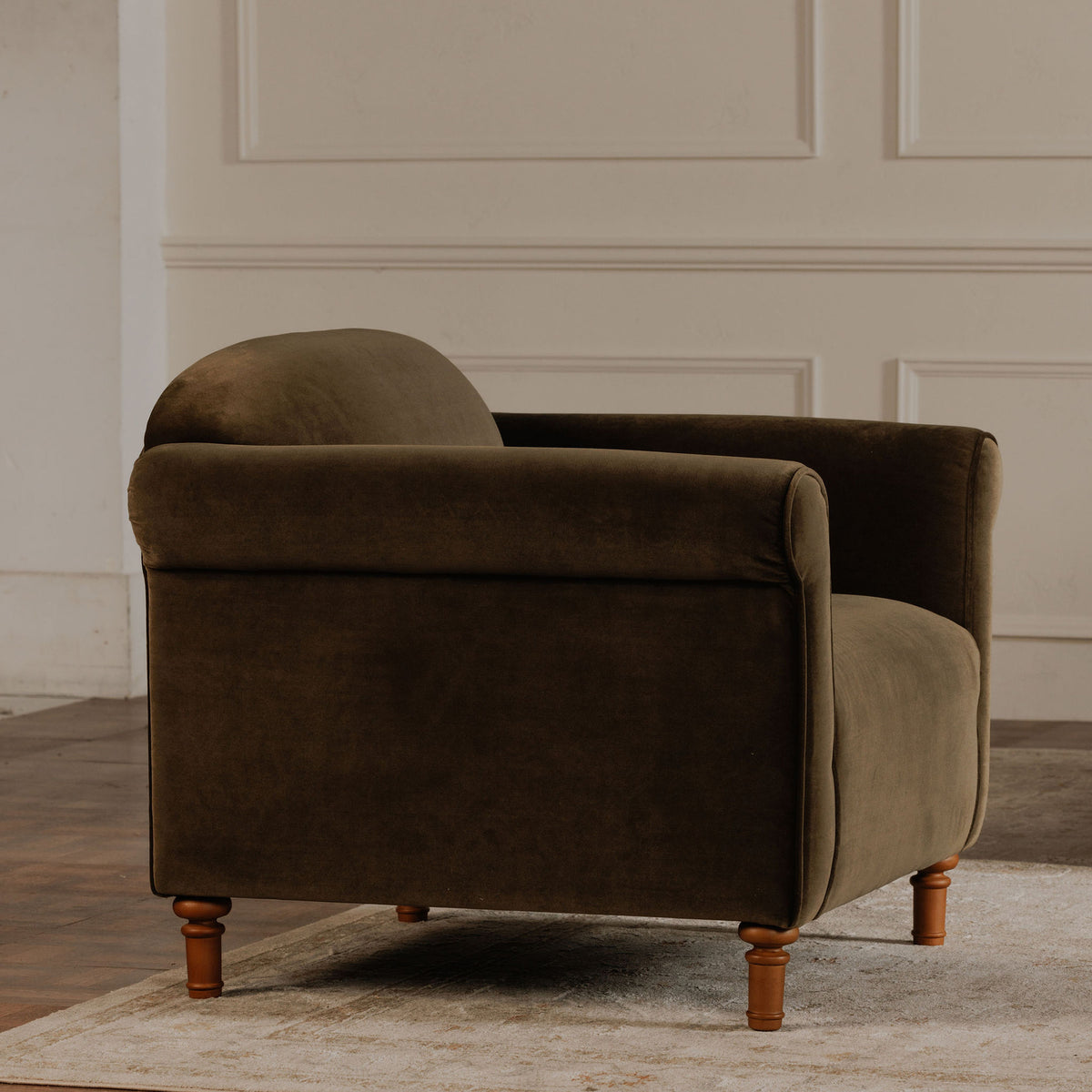 Harmony Accent Chair – 38" Upholstered Accent Chair (2 Colors) (7)