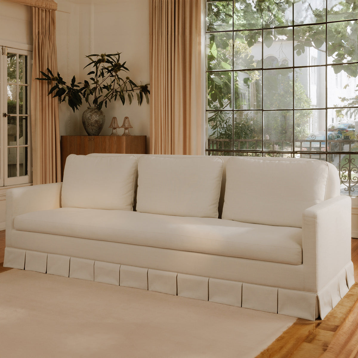 Pellicano Sofa – 98" Upholstered Sofa (2 Colors) (4)
