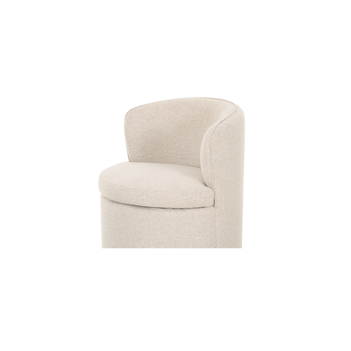 Dane Swivel Dining Chair – 25.6" Upholstered Dining Chair (3 Colors) (26)
