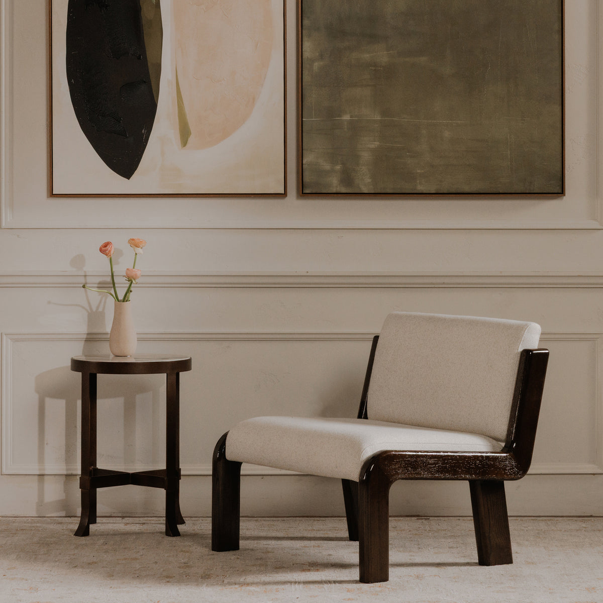 Edie Accent Chair – 32.3" Upholstered Accent Chair (2 Colors) (10)