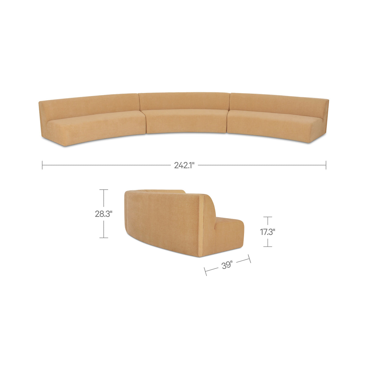 Naomi Modular Sectional 3 Piece (20)