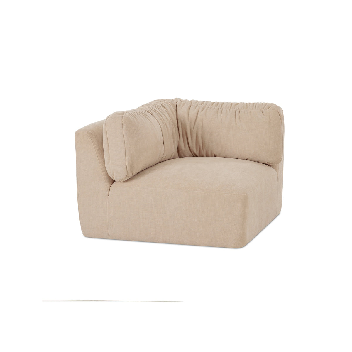 Matina Corner Chair – 40.9" Upholstered Modular Corner Chair (2 Colors) (2)