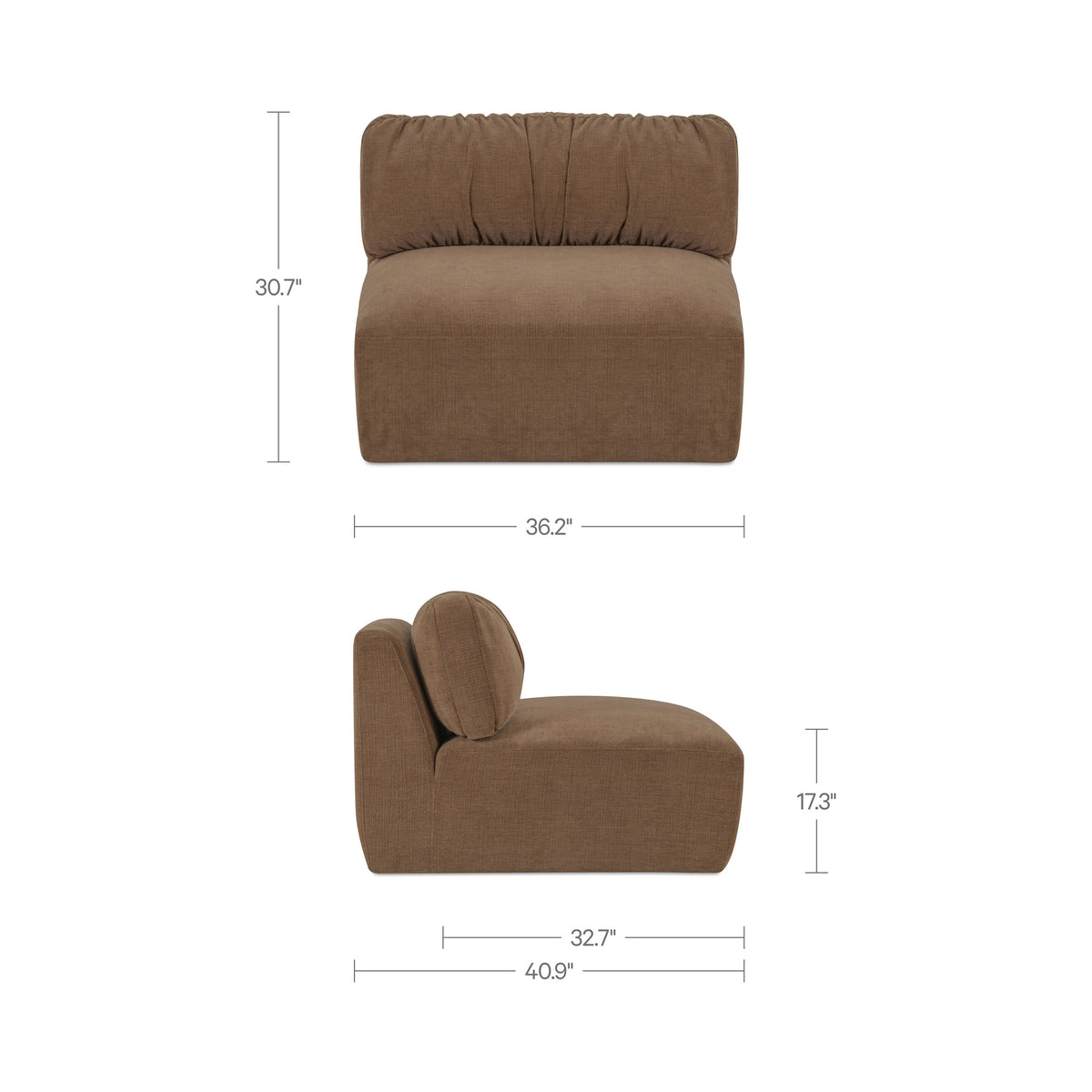 Matina Slipper Chair – 36.2" Upholstered Slipper Chair (2 Colors) (6)