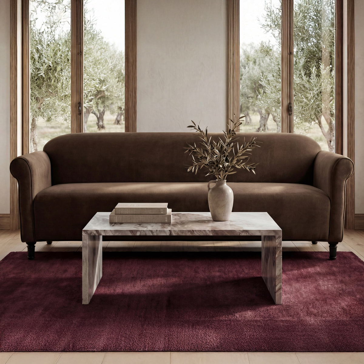 Harmony Sofa – 84.8" Upholstered Sofa (2 Colors) (3)