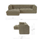 Mischa Sectional – 114.96" Tufted Upholstered Sectional Sofa (2 Colors) (9)
