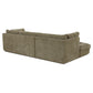 Mischa Sectional – 114.96" Tufted Upholstered Sectional Sofa (2 Colors) (5)