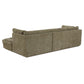 Mischa Sectional – 114.96" Tufted Upholstered Sectional Sofa (2 Colors) (14)