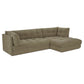 Mischa Sectional – 114.96" Tufted Upholstered Sectional Sofa (2 Colors) (11)