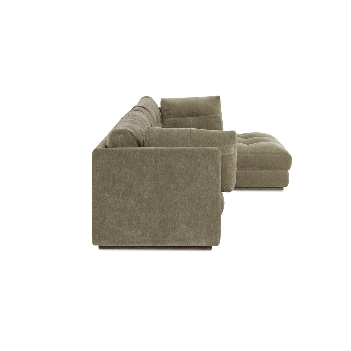 Mischa Sectional – 114.96" Tufted Upholstered Sectional Sofa (2 Colors) (12)