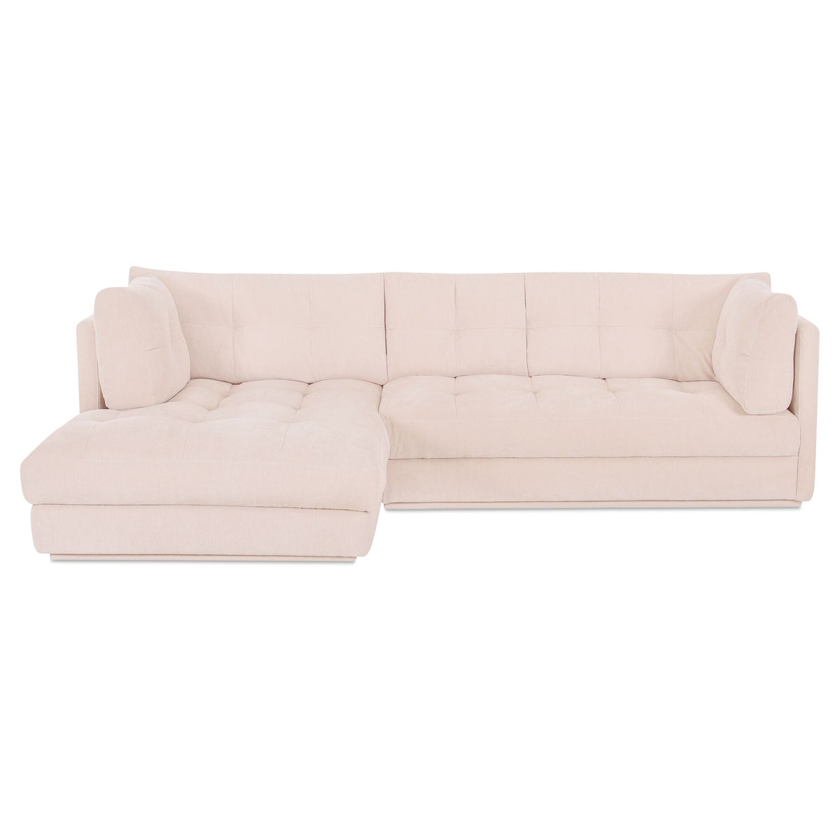 Mischa Sectional – 114.96" Tufted Upholstered Sectional Sofa (2 Colors) (19)