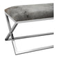 Rossi Bench – 60" Cowhide Leather Bench (4)