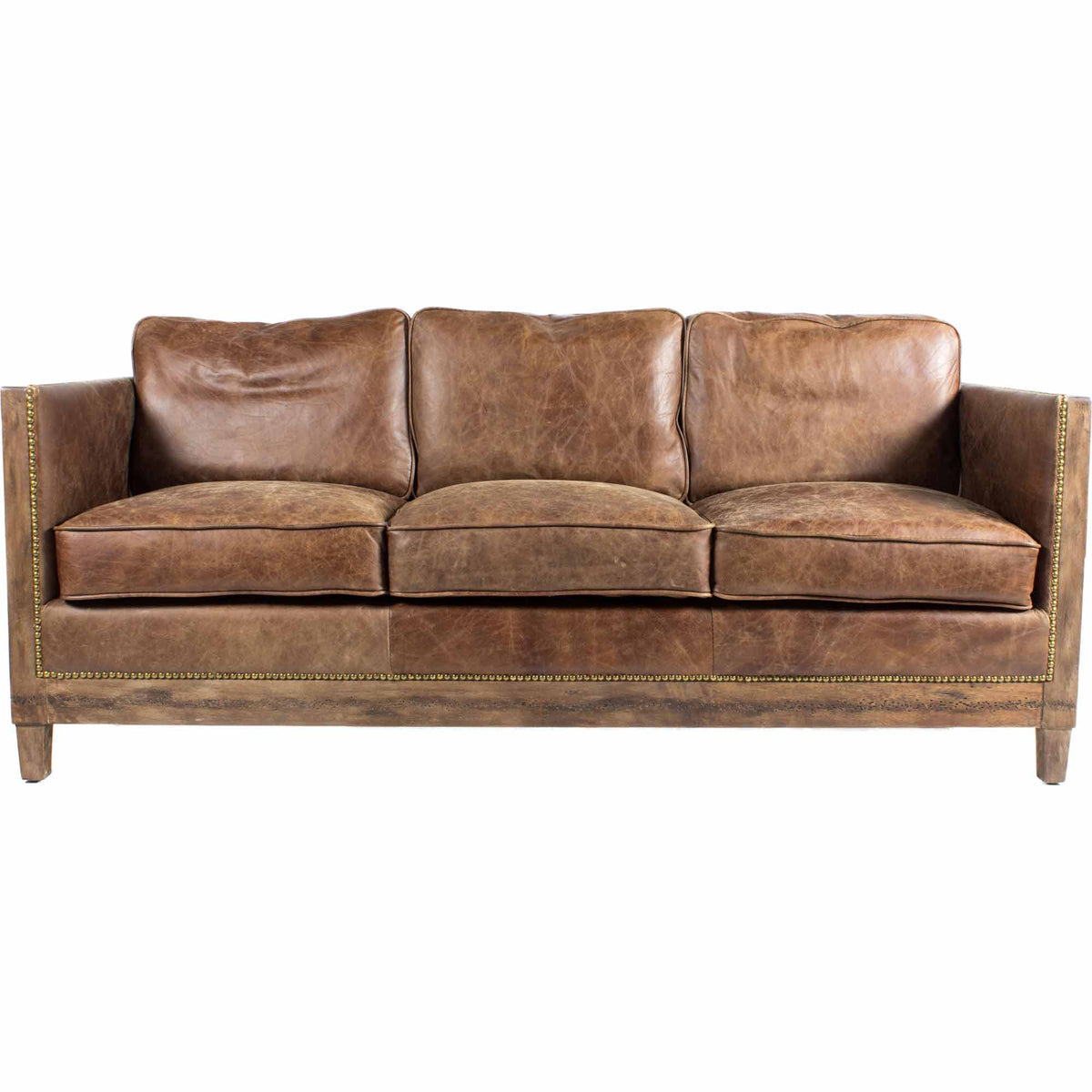 Darlington Sofa – 72" Leather Sofa (1)