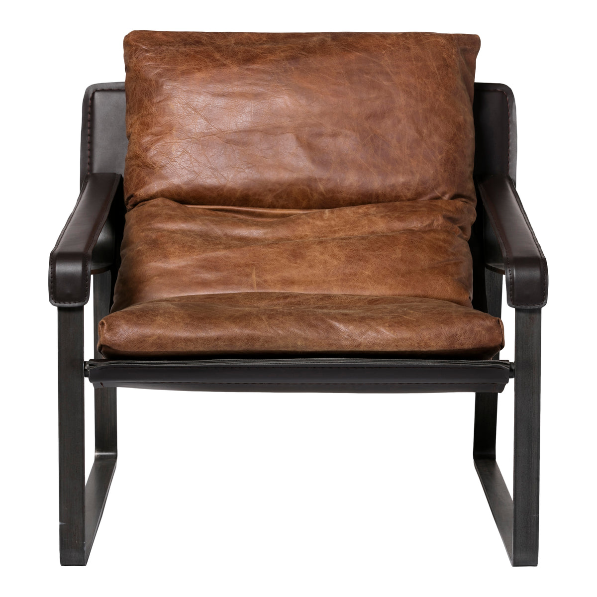 Connor Club Chair – 30.75" Leather Accent Chair (1)