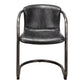 Freeman Dining Chair – 21" Distressed Leather Dining Chair, Set of 2 (3)