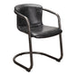 Freeman Dining Chair – 21" Distressed Leather Dining Chair, Set of 2 (4)