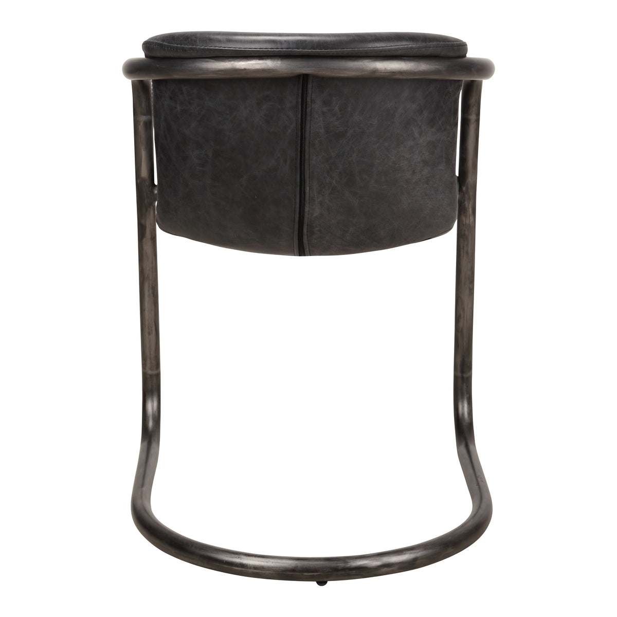 Freeman Dining Chair – 21" Distressed Leather Dining Chair, Set of 2 (5)