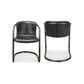 Freeman Dining Chair – 21" Distressed Leather Dining Chair, Set of 2 (2)