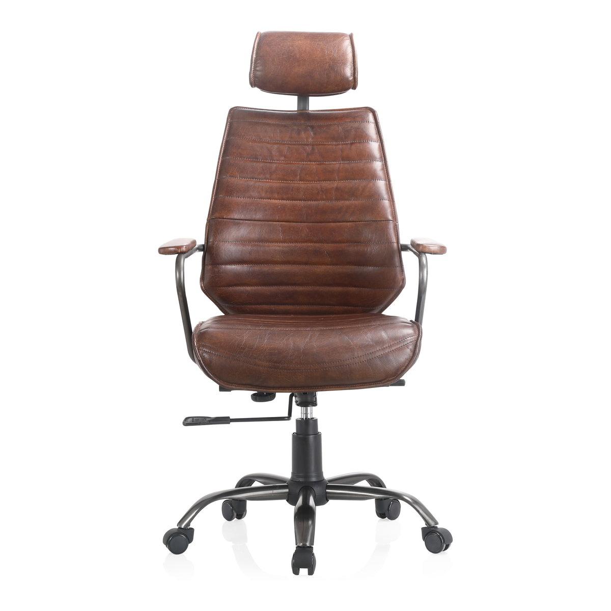 Executive Office Chair – 25.5" Leather Office Chair (2 Colors) (8)