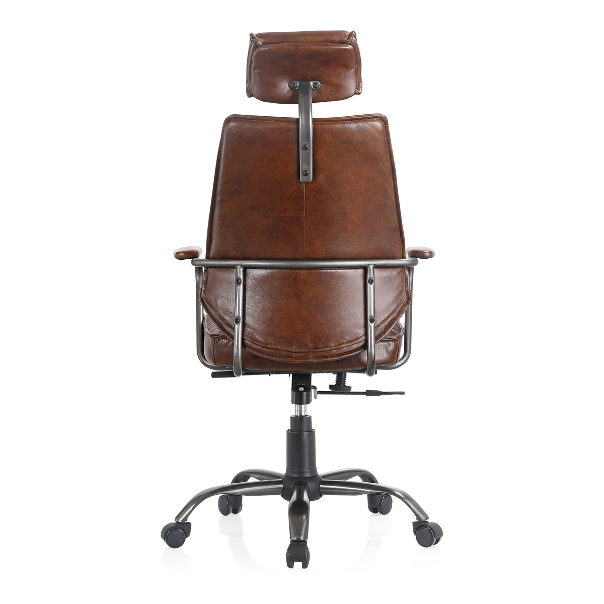 Executive Office Chair – 25.5" Leather Office Chair (2 Colors) (12)