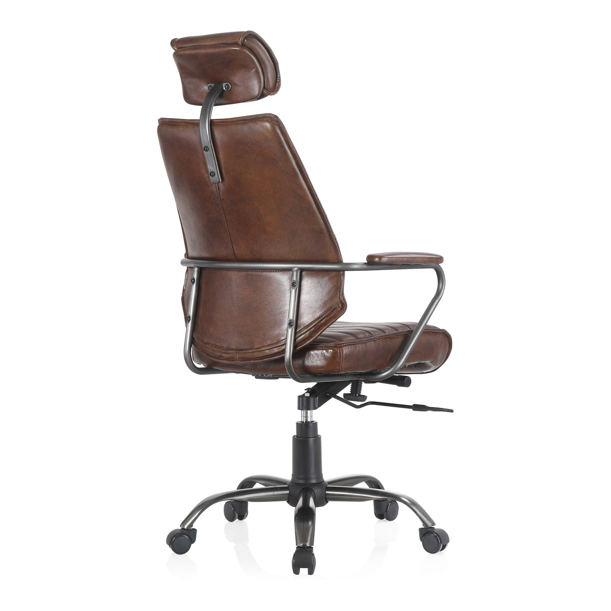 Executive Office Chair – 25.5" Leather Office Chair (2 Colors) (10)