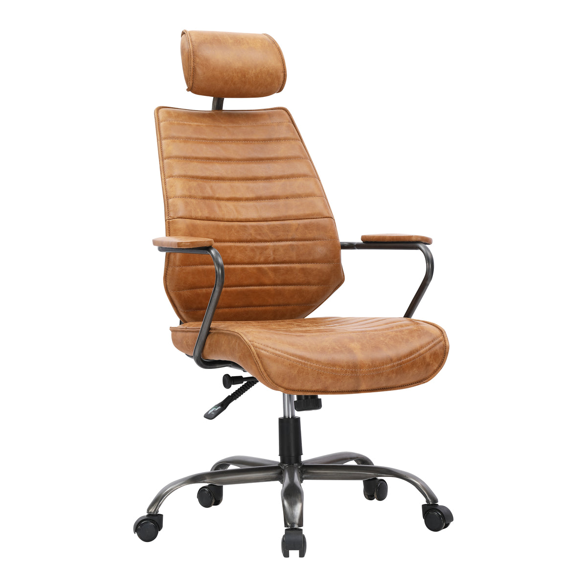 Executive Office Chair – 25.5" Leather Office Chair (2 Colors) (2)