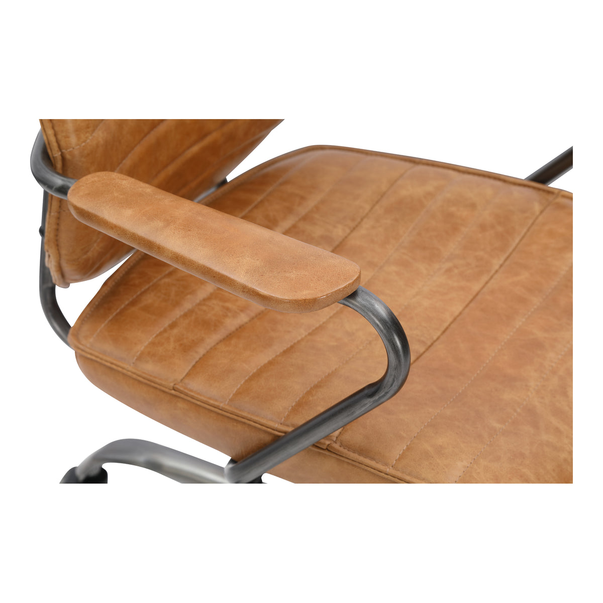 Executive Office Chair – 25.5" Leather Office Chair (2 Colors) (6)