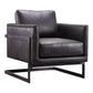 Luxley Club Chair – 27" Leather Accent Chair (2 Colors) (10)
