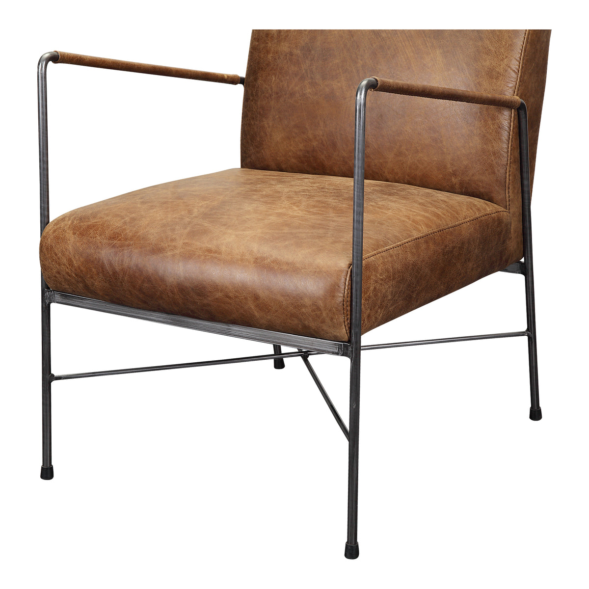 Dagwood Leather Armchair – 22" Accent Chair (11)