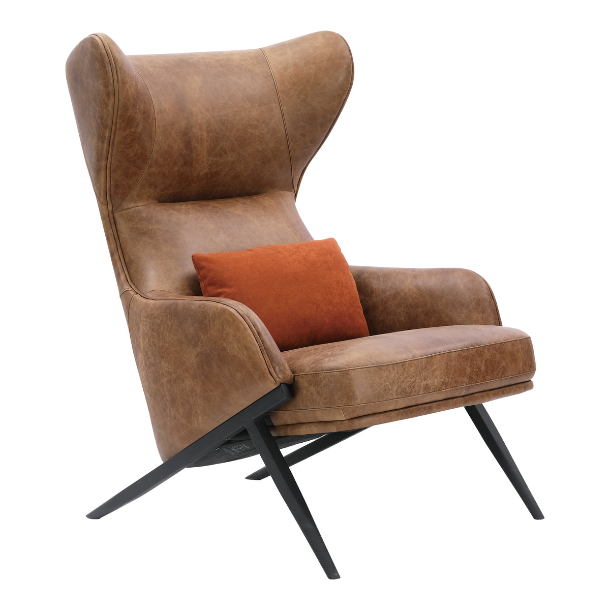Amos Leather Accent Chair – 28" Accent Chair (5)