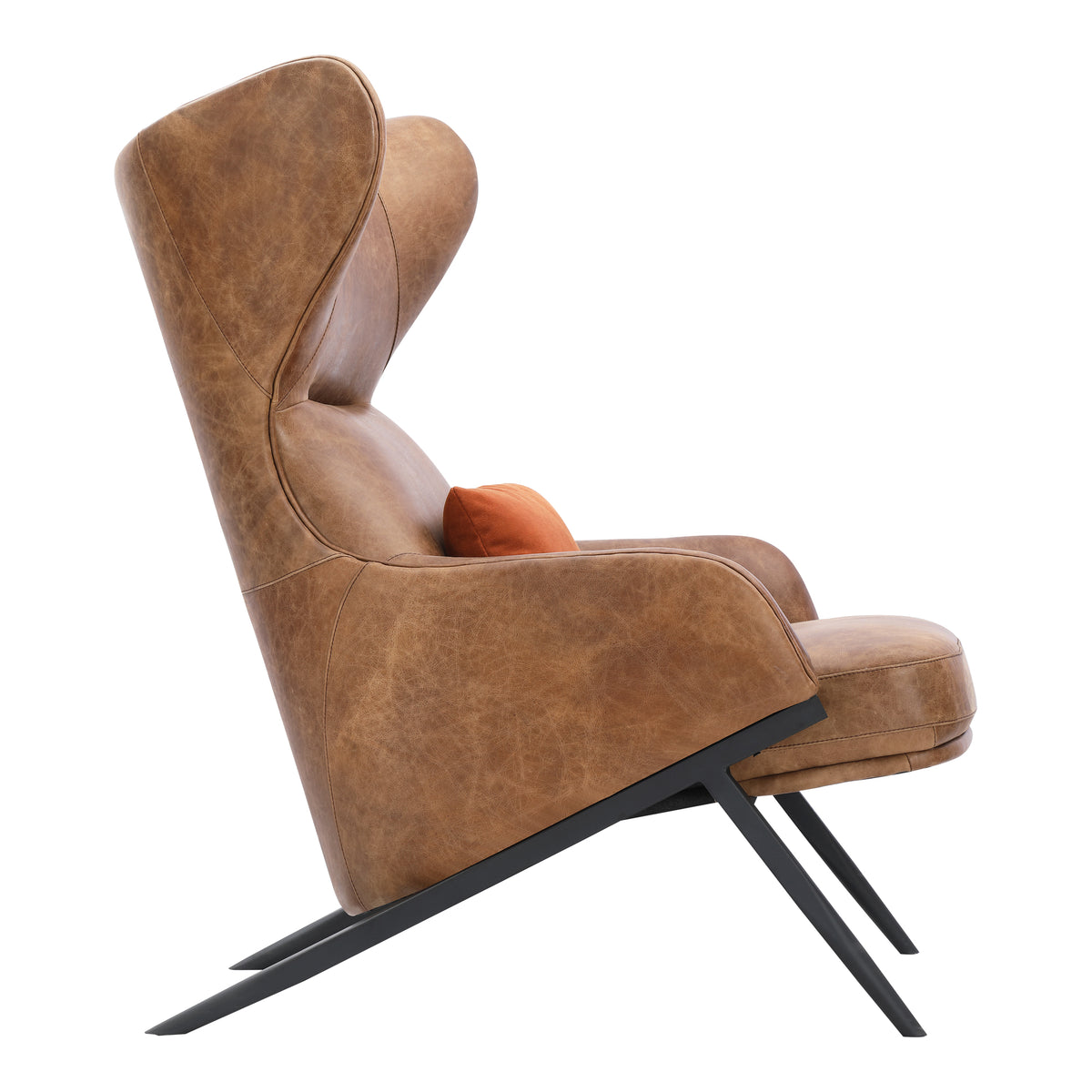 Amos Leather Accent Chair – 28" Accent Chair (8)
