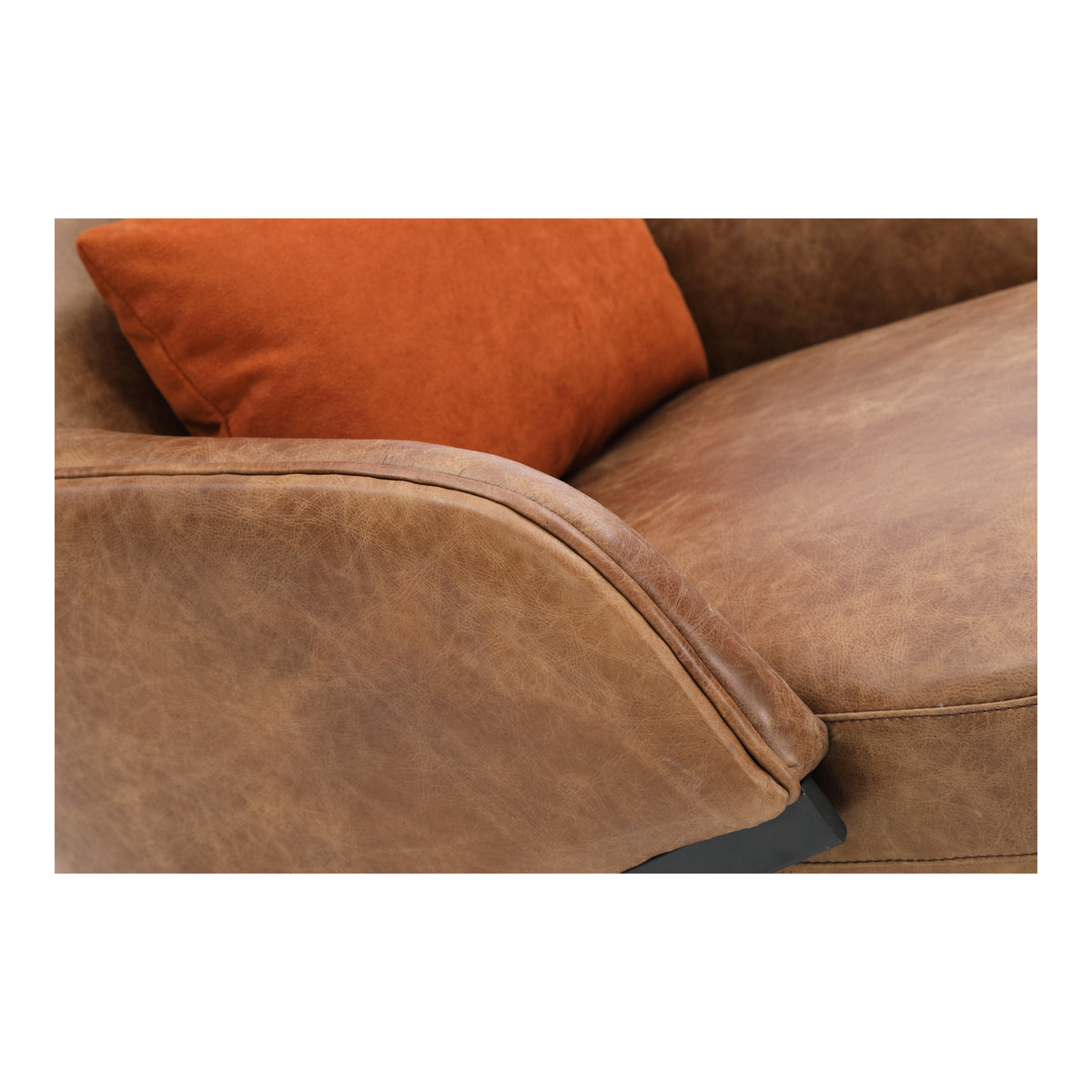 Amos Leather Accent Chair – 28" Accent Chair (7)