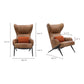 Amos Leather Accent Chair – 28" Accent Chair (3)