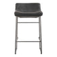 Starlet Counter Stool Set of 2 – 17" Leather Counter Stools (2 Colors) (4)