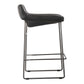 Starlet Counter Stool Set of 2 – 17" Leather Counter Stools (2 Colors) (7)