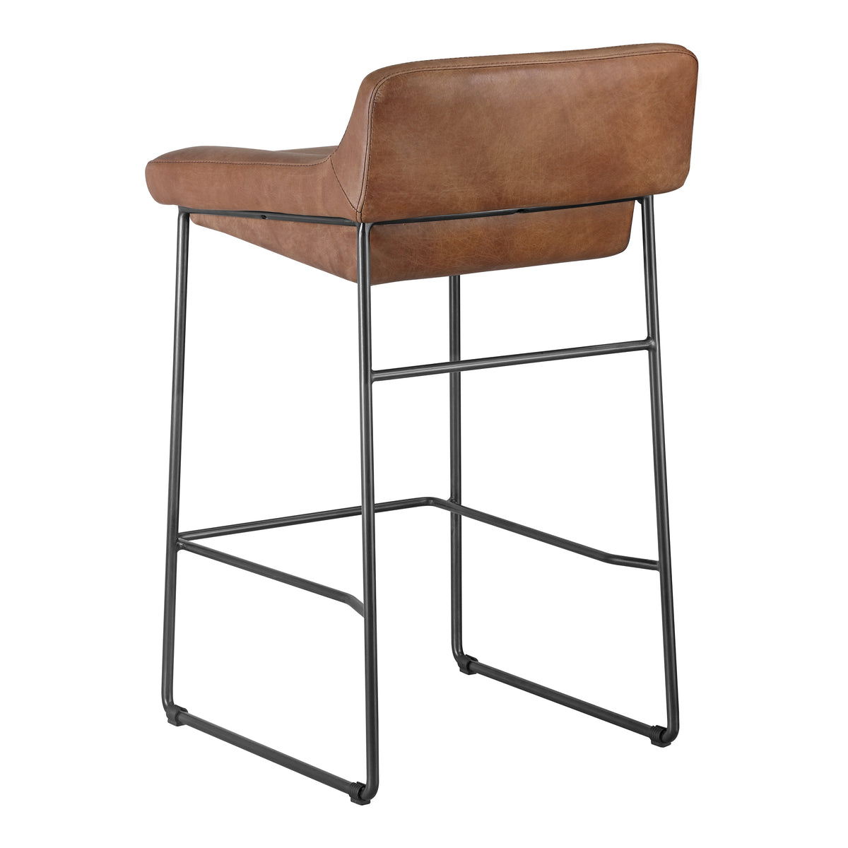 Starlet Counter Stool Set of 2 – 17" Leather Counter Stools (2 Colors) (21)