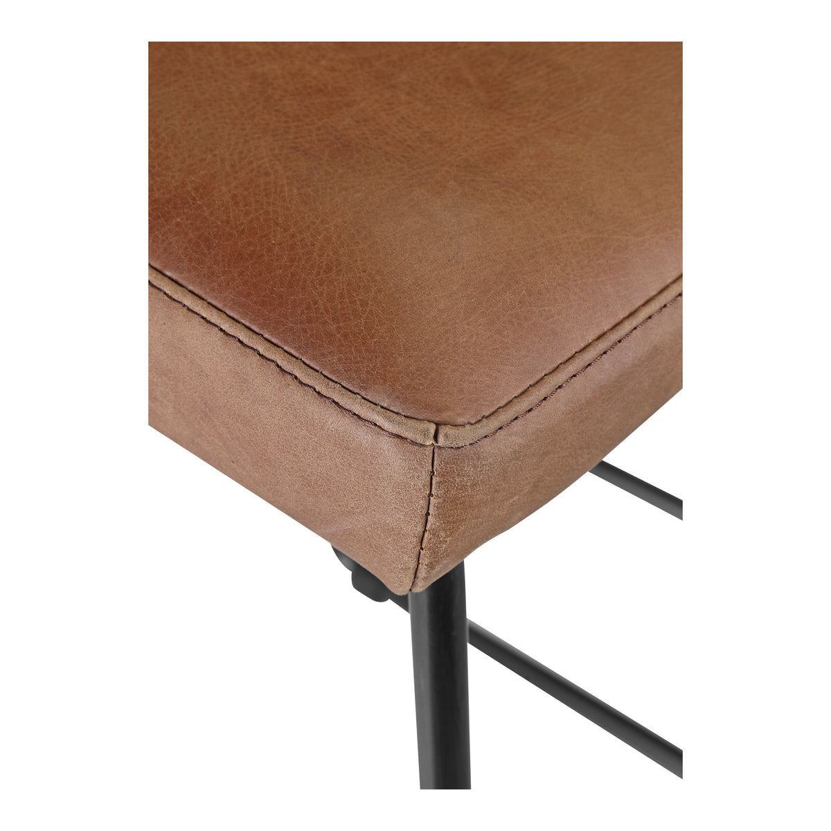 Starlet Counter Stool Set of 2 – 17" Leather Counter Stools (2 Colors) (23)