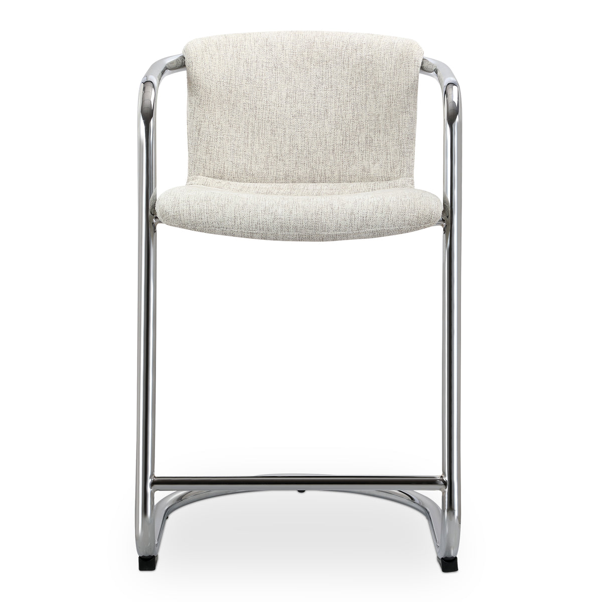 Freeman Counter Stool – 22" Chrome Frame Counter Stool, Set of 2 (2)
