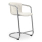 Freeman Counter Stool – 22" Chrome Frame Counter Stool, Set of 2 (3)