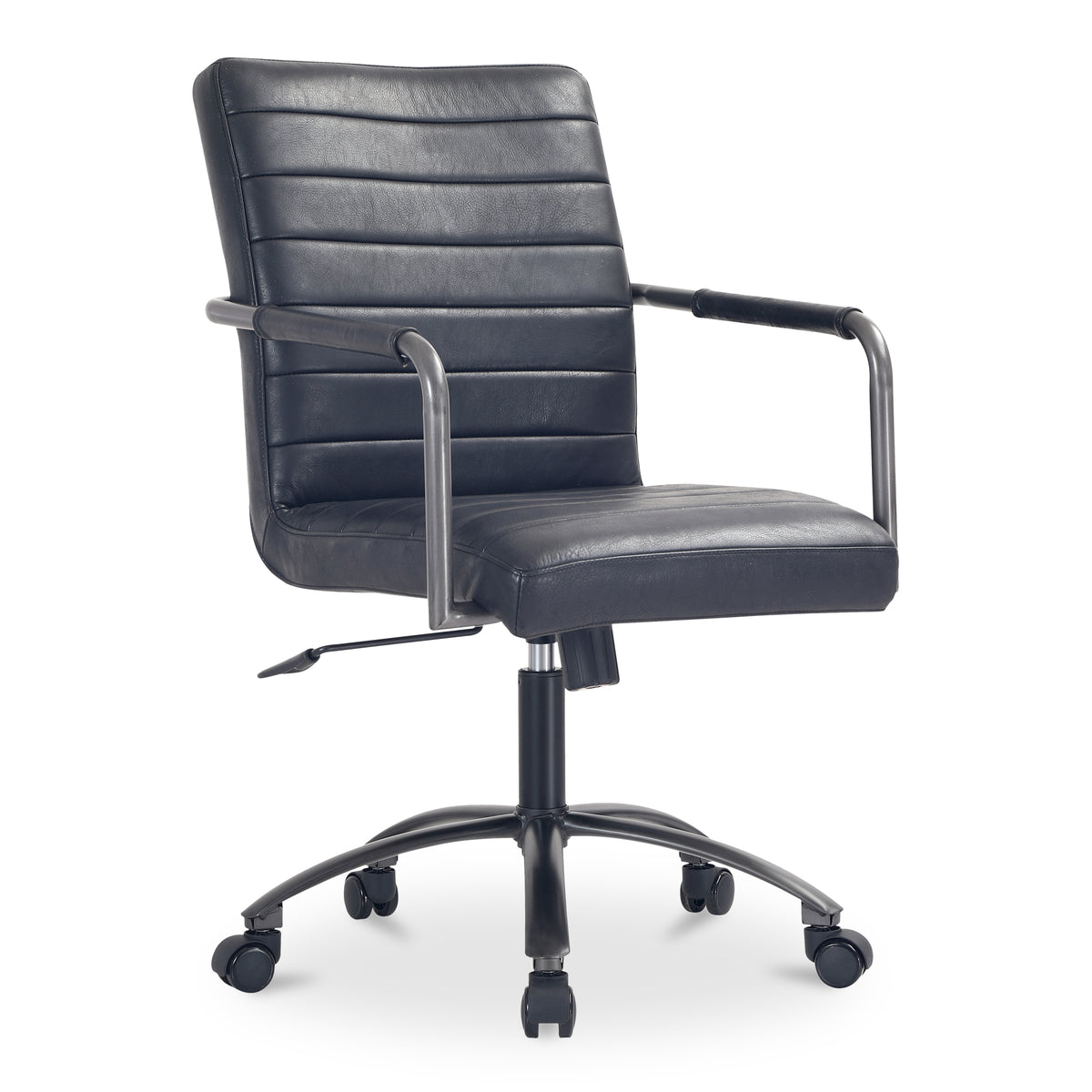 Roy Office Chair – 21.85" Leather Swivel Office Chair (3)