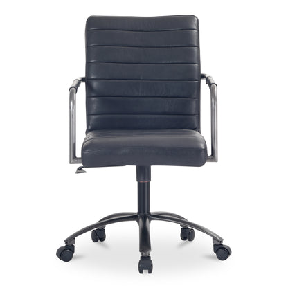 Roy Office Chair – 21.85" Leather Swivel Office Chair (1)