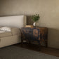 Iris Nightstand – 30" Distressed Mango Wood Nightstand (9)