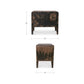 Iris Nightstand – 30" Distressed Mango Wood Nightstand (10)