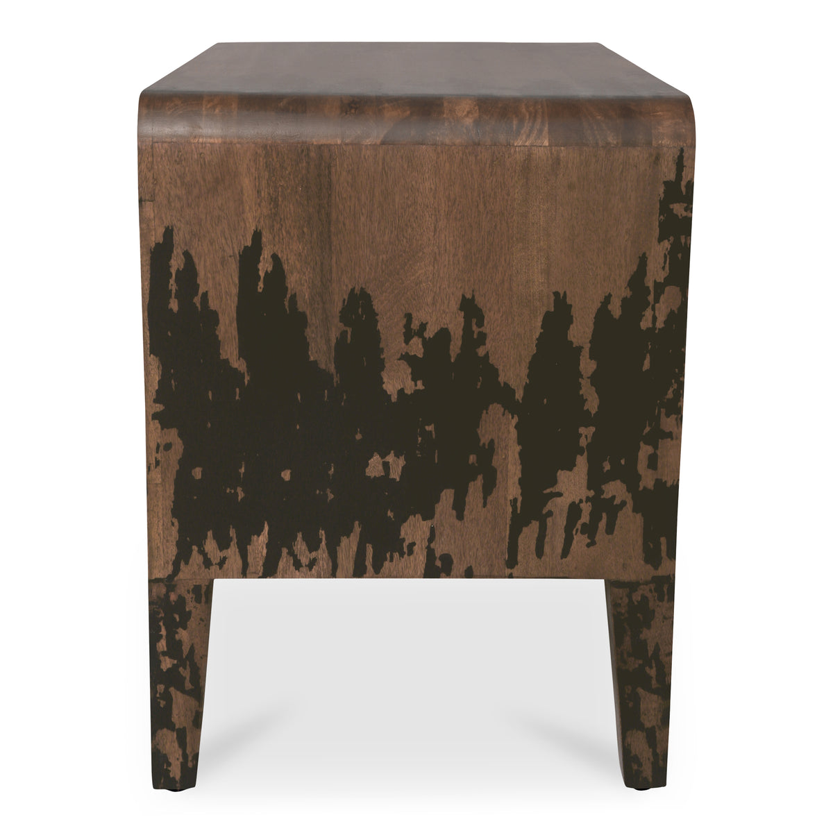 Iris Nightstand – 30" Distressed Mango Wood Nightstand (4)
